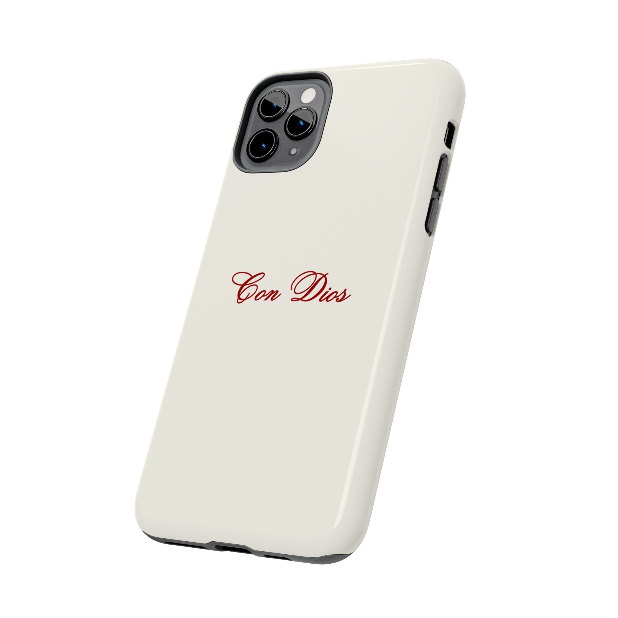 Con Dios in Creamy Red