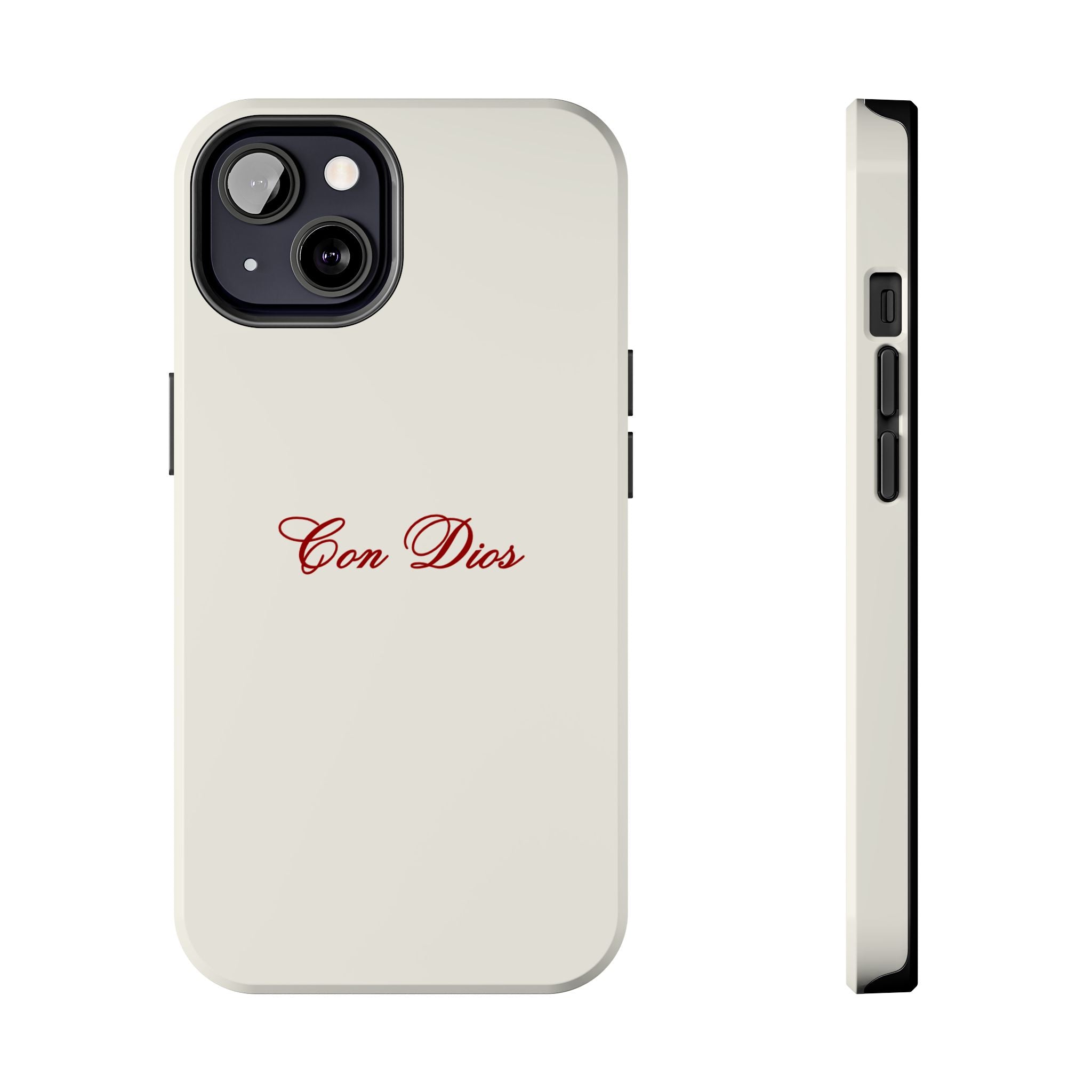 Con Dios in Creamy Red