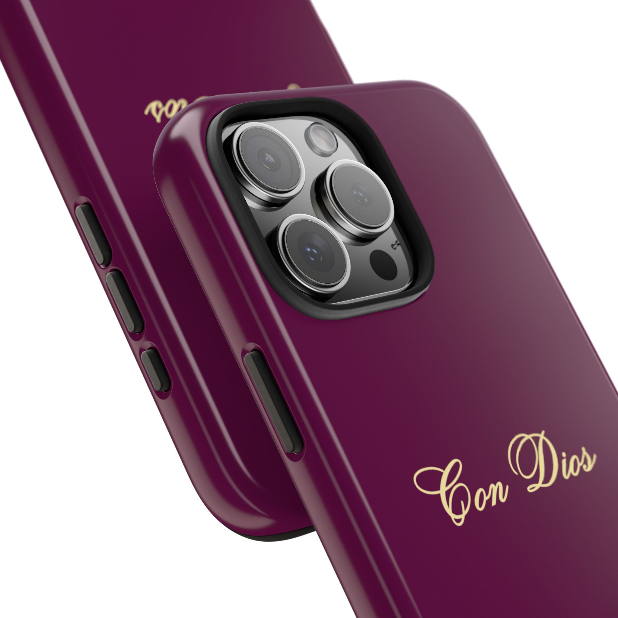 Con Dios in Plum