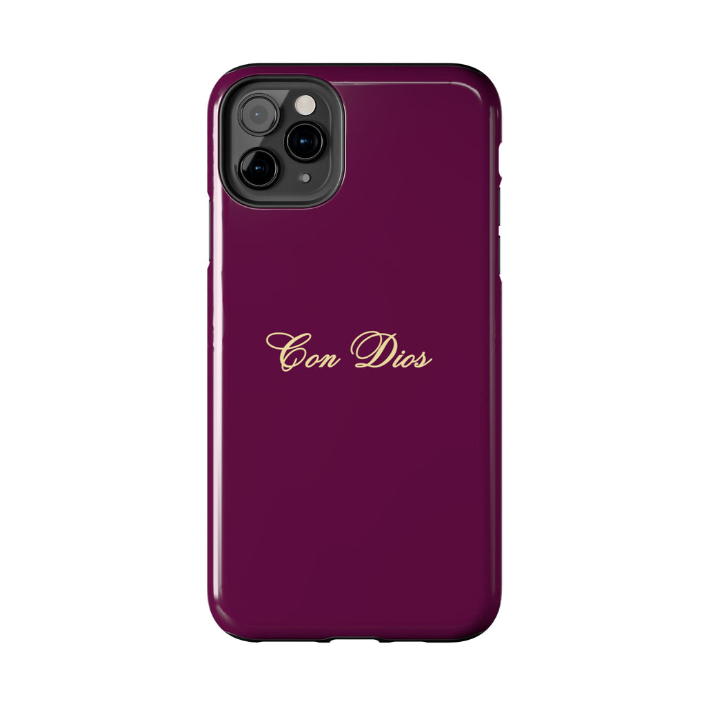 Con Dios in Plum