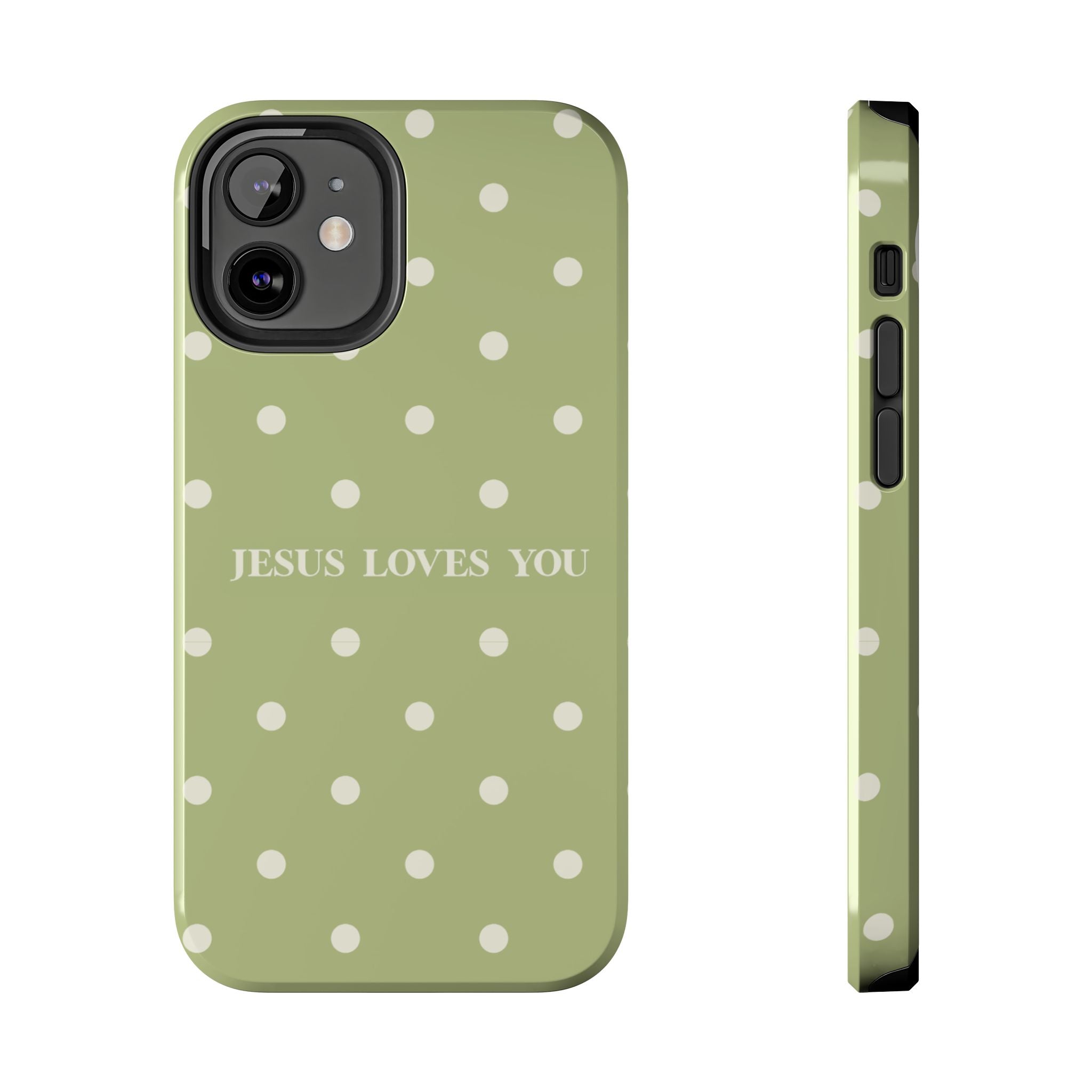 Jesus loves you - greenie
