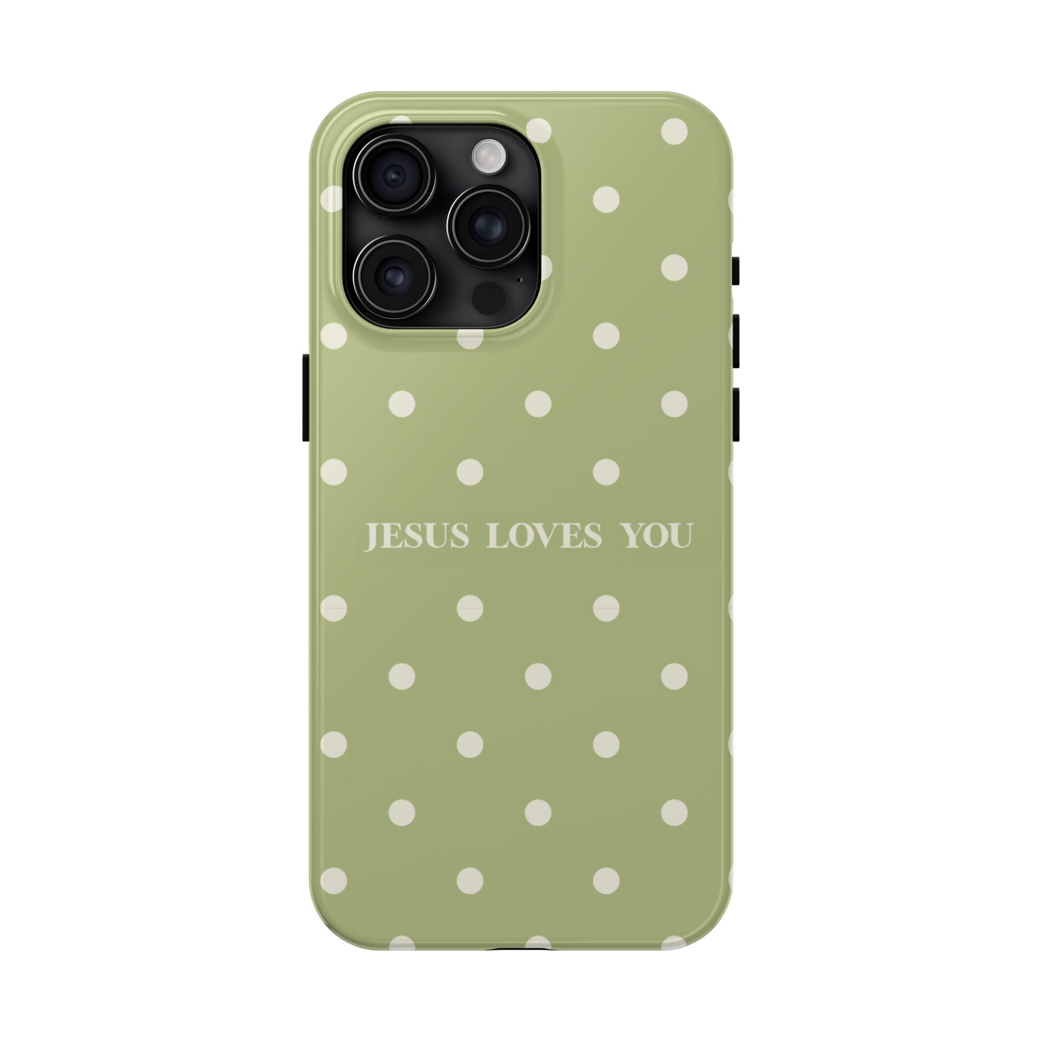 Jesus loves you - greenie