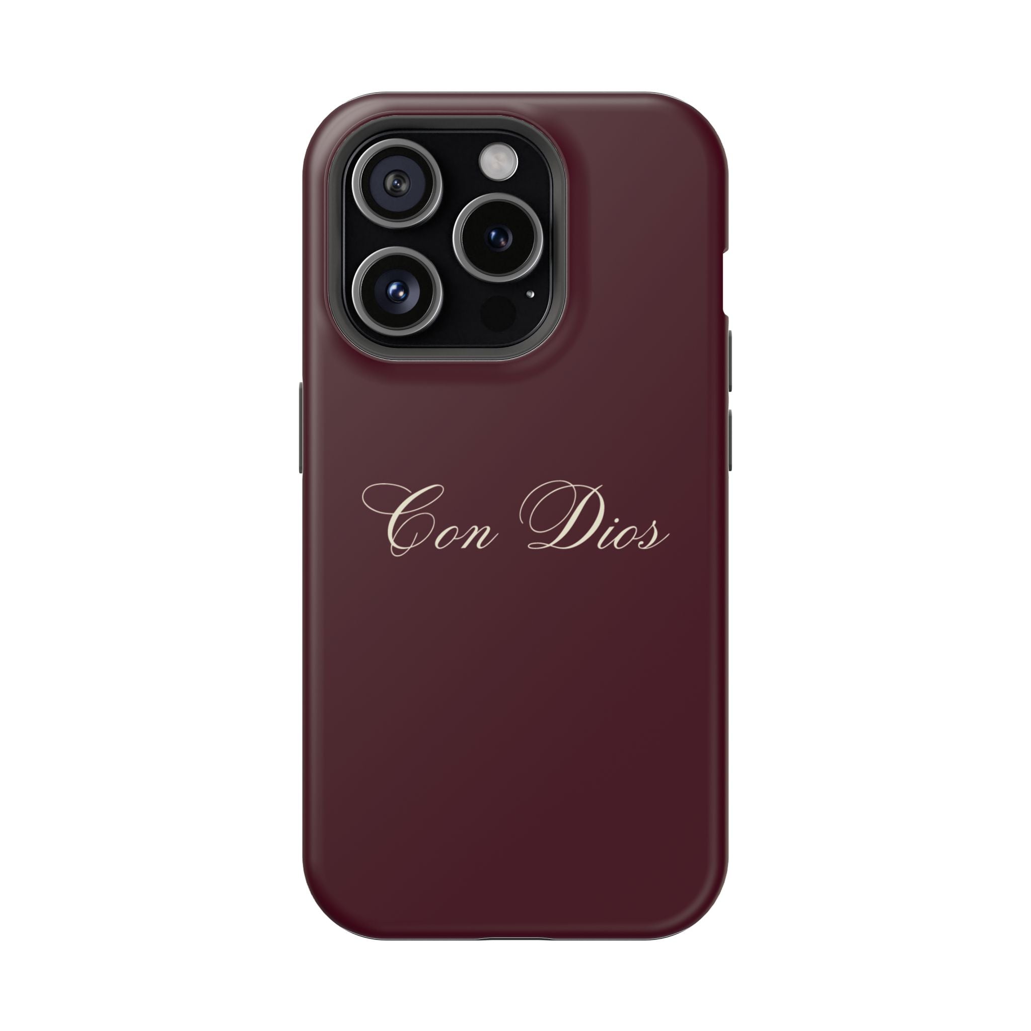 Con Dios in Burgundy Magsafe
