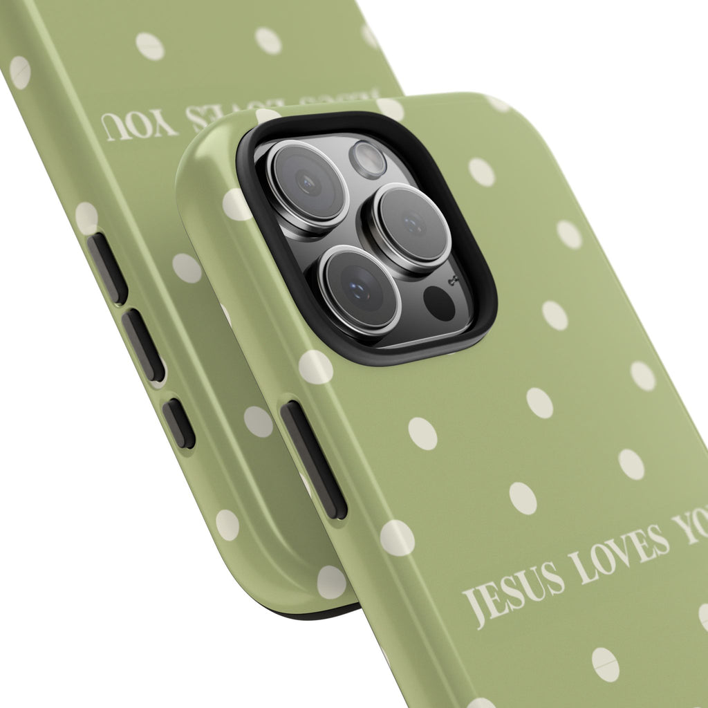Jesus loves you - greenie