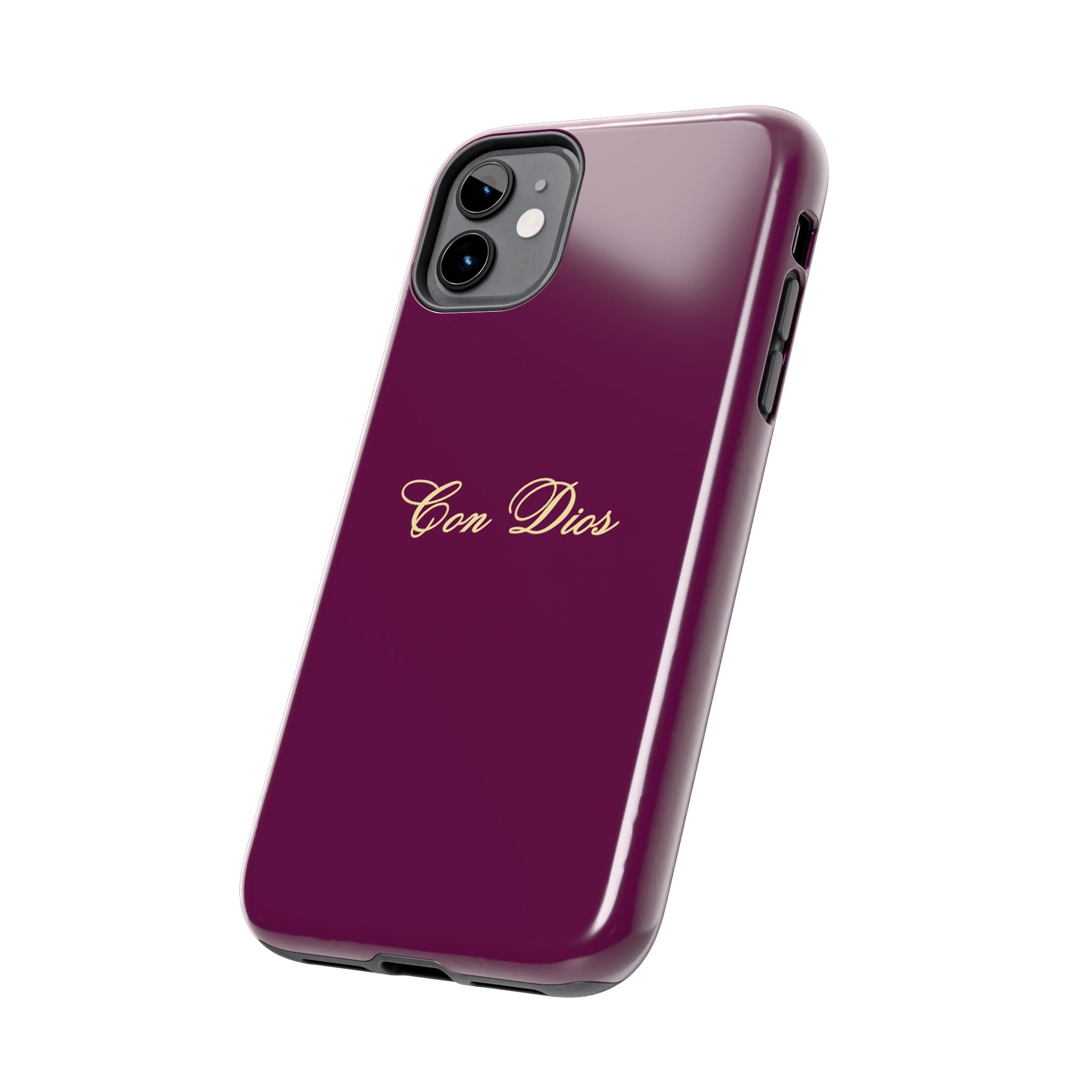 Con Dios in Plum