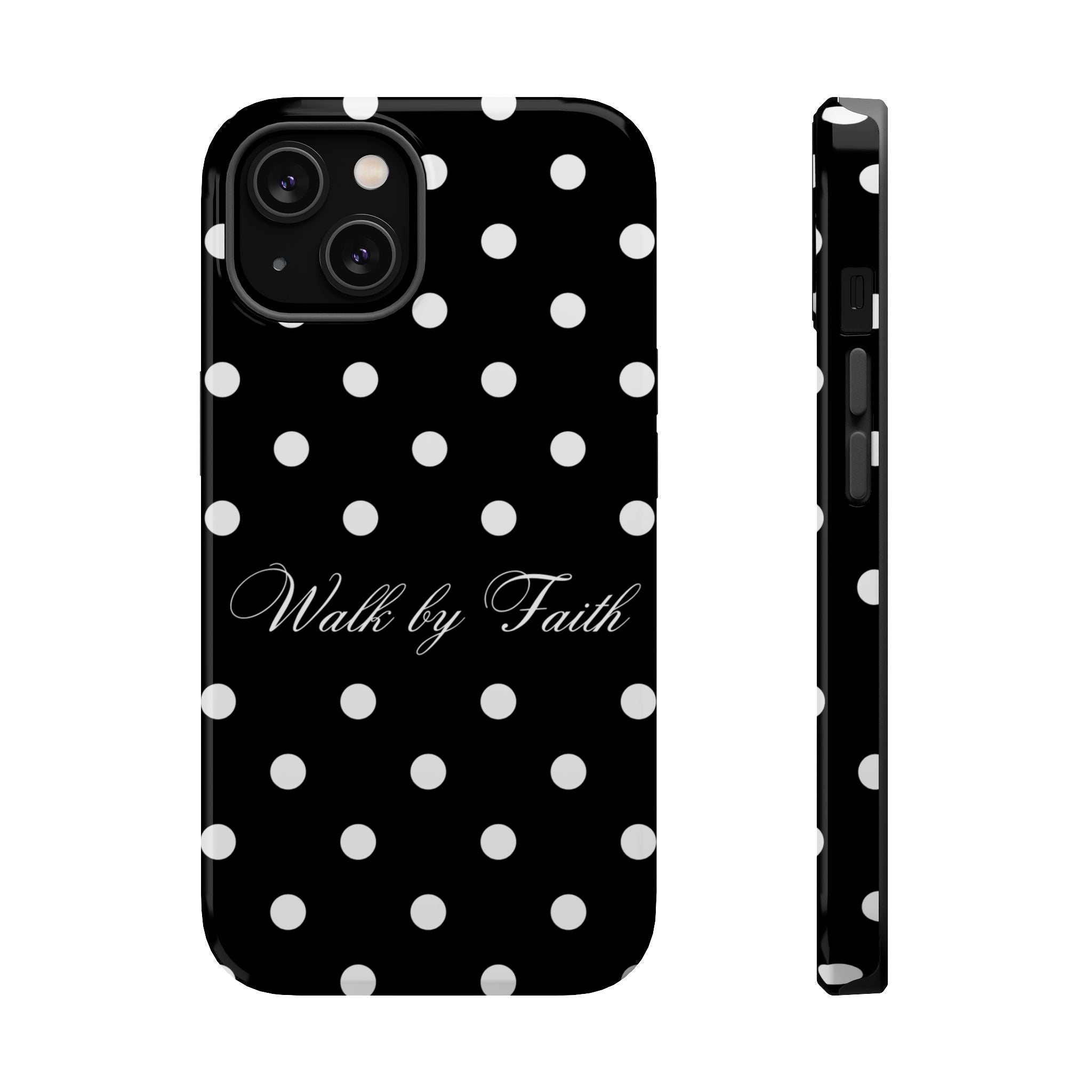 Walk by Faith in Black Magsafe