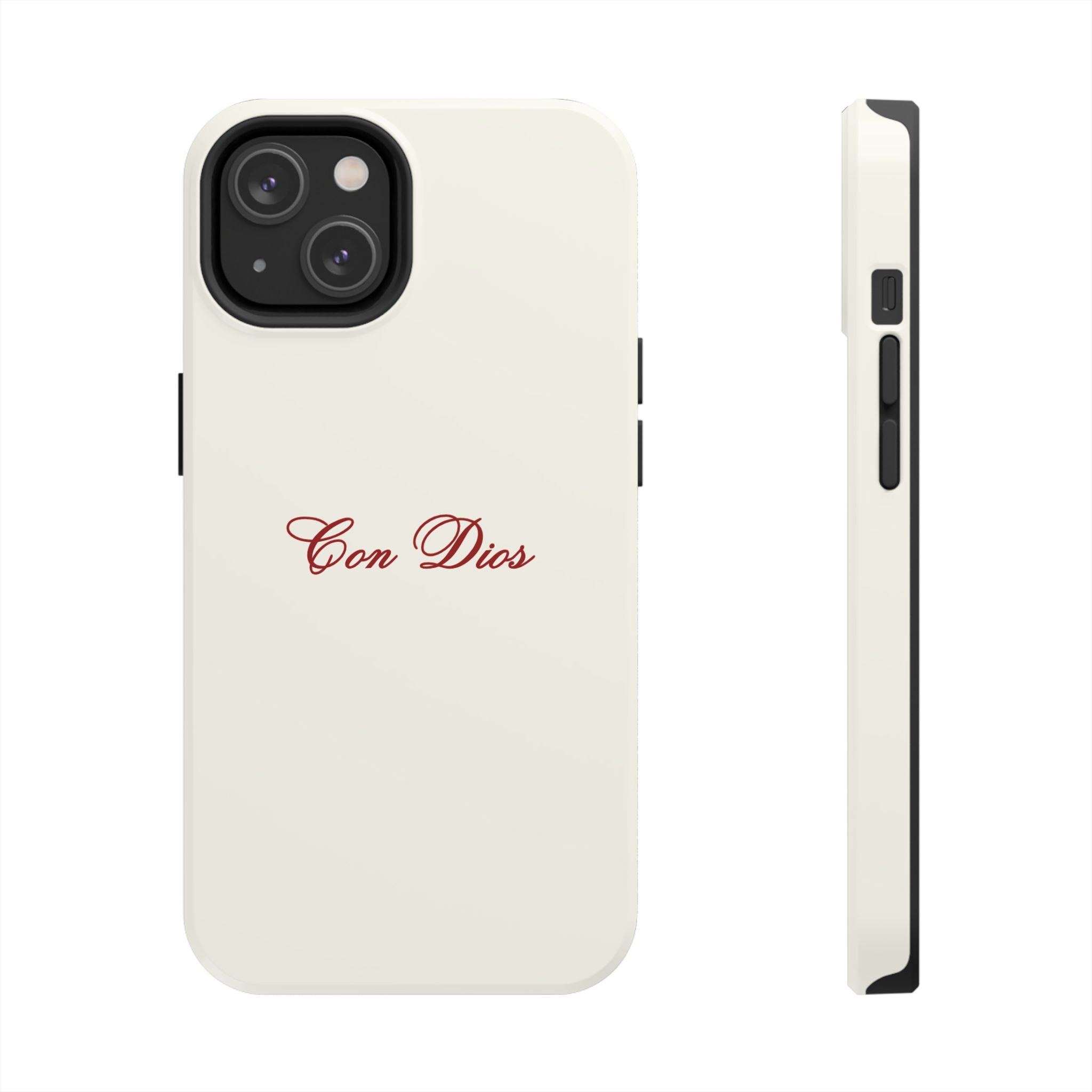 Con Dios in Creamy Red