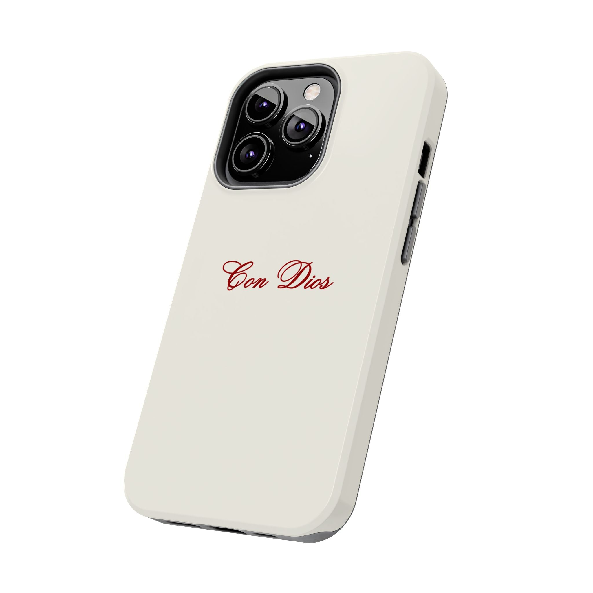 Con Dios in Creamy Red