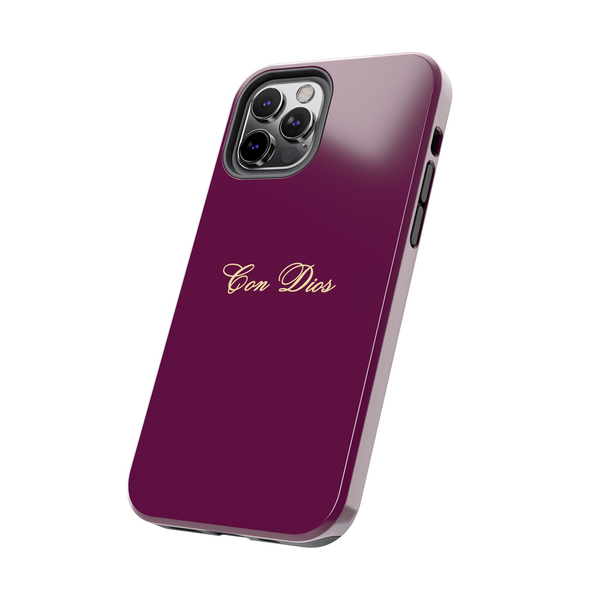 Con Dios in Plum