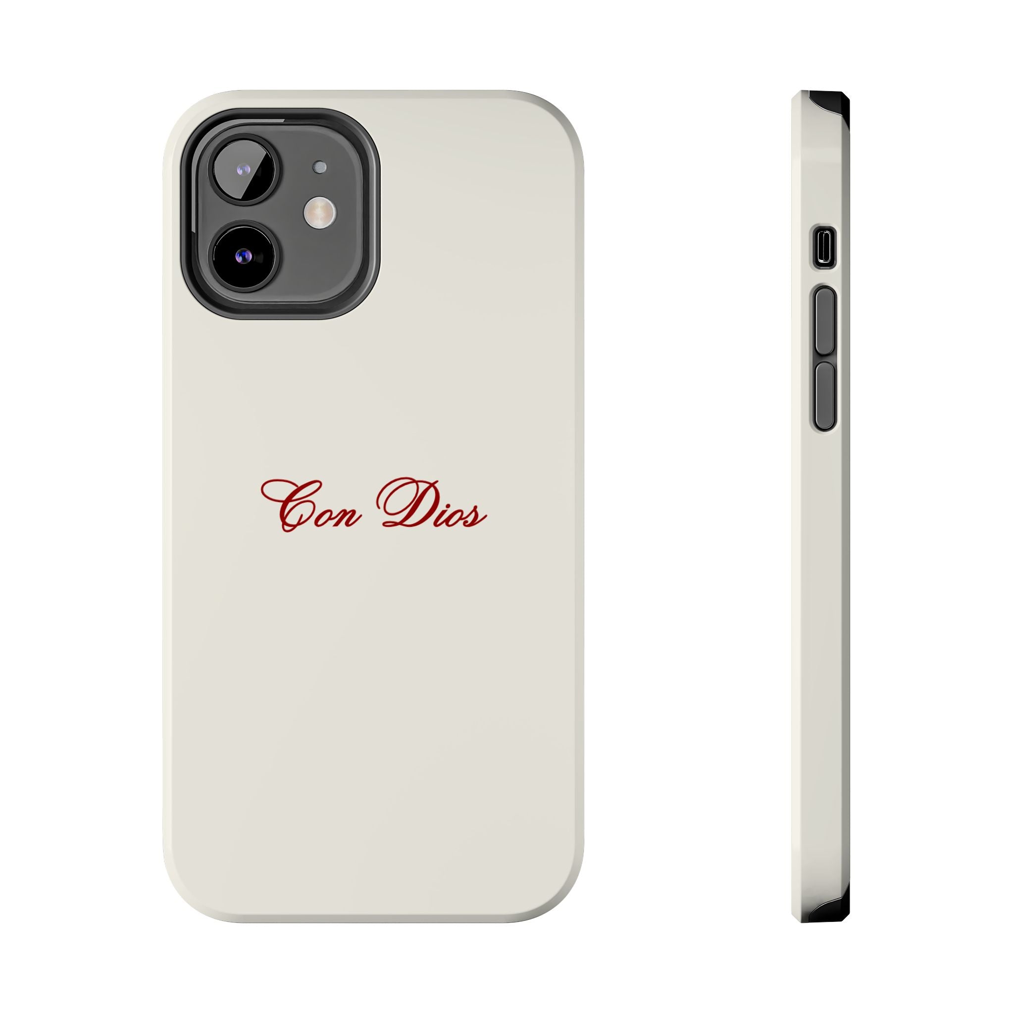 Con Dios in Creamy Red