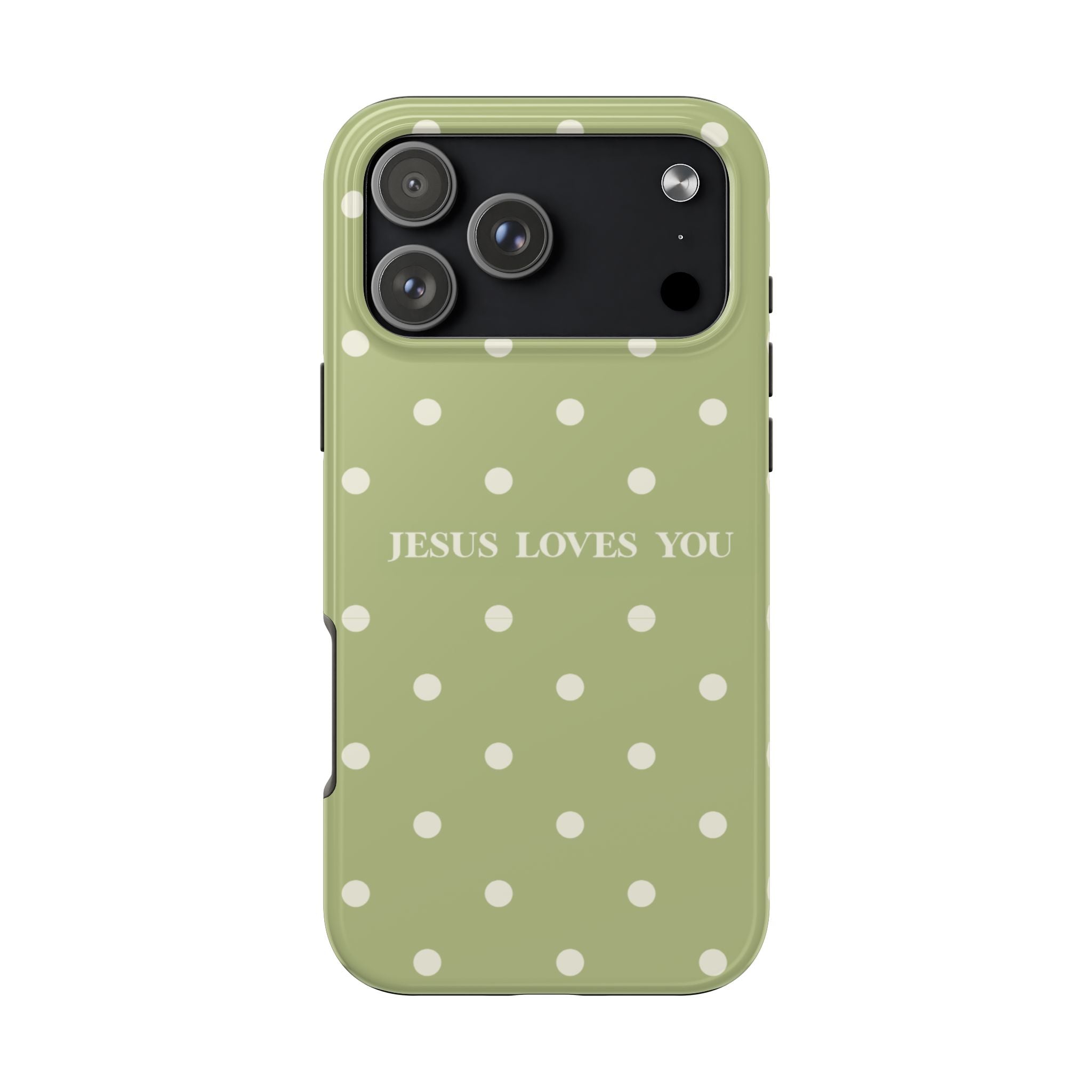 Jesus loves you - greenie