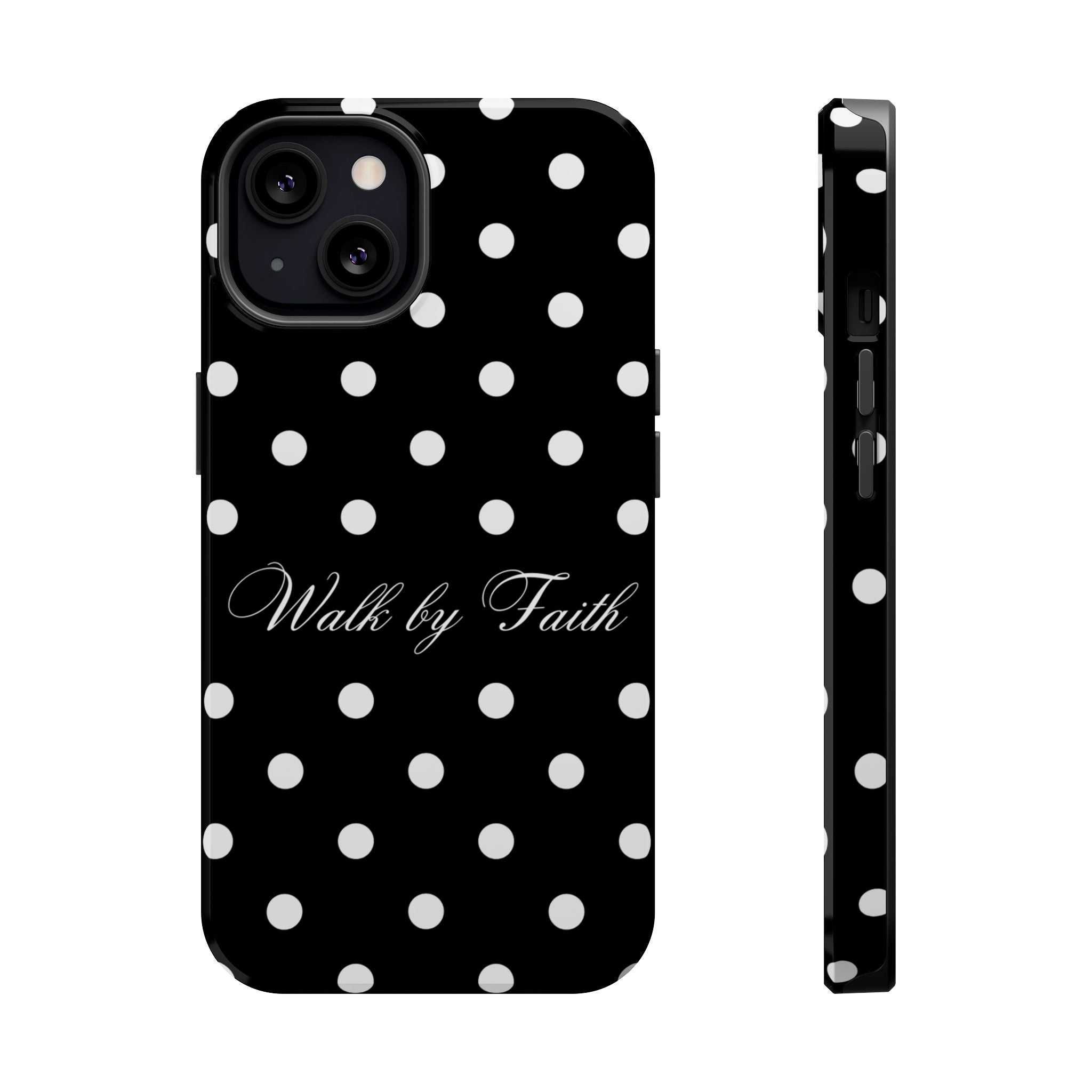 Walk by Faith in Black Magsafe