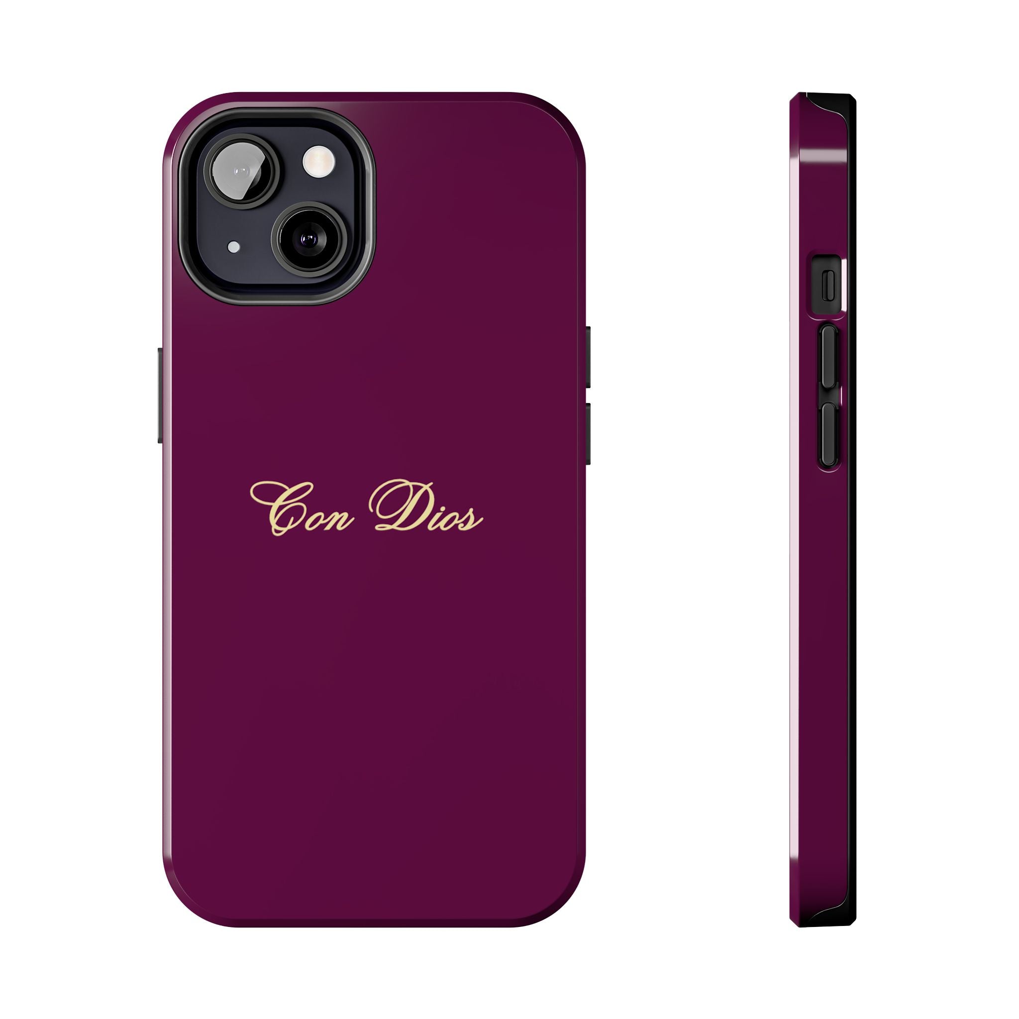 Con Dios in Plum