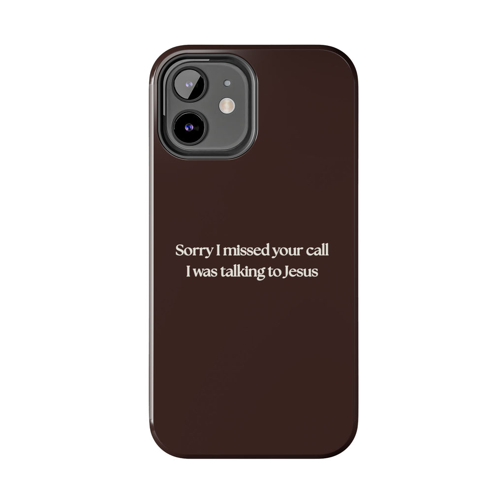 Talking to Jesus - Brown