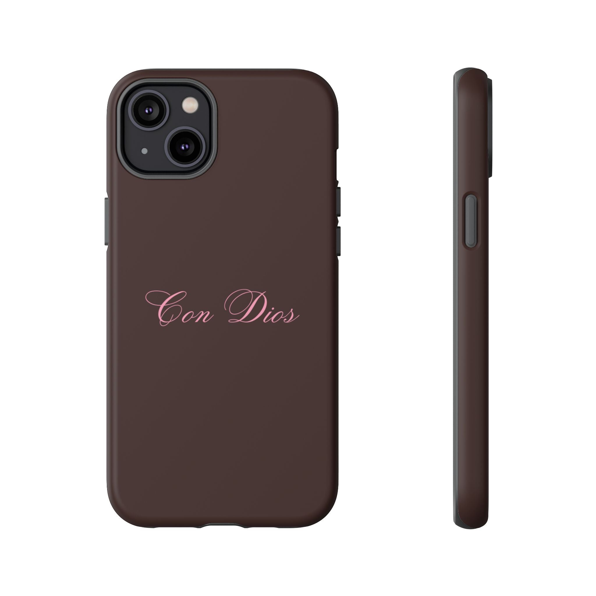 Con Dios in Brown