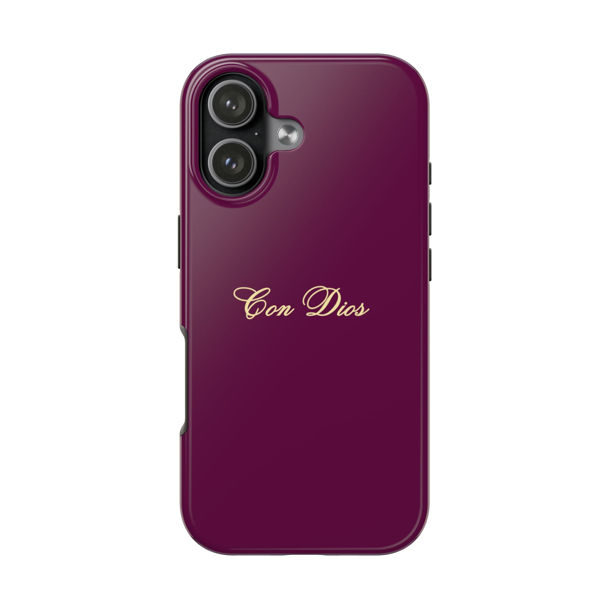 Con Dios in Plum