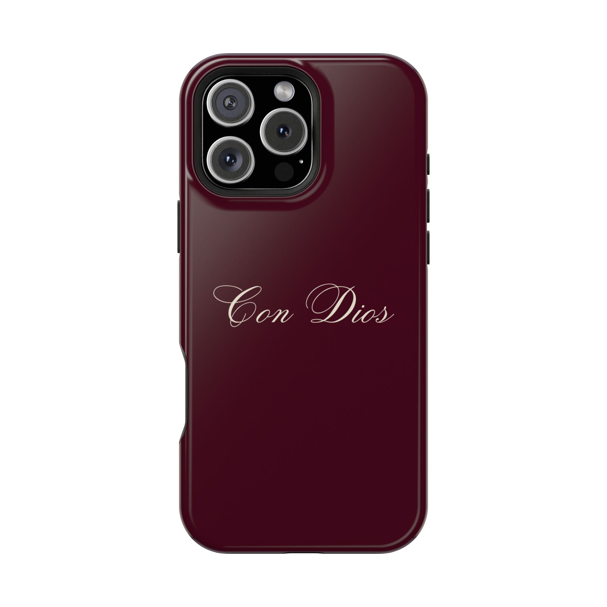 Con Dios in Burgundy Magsafe