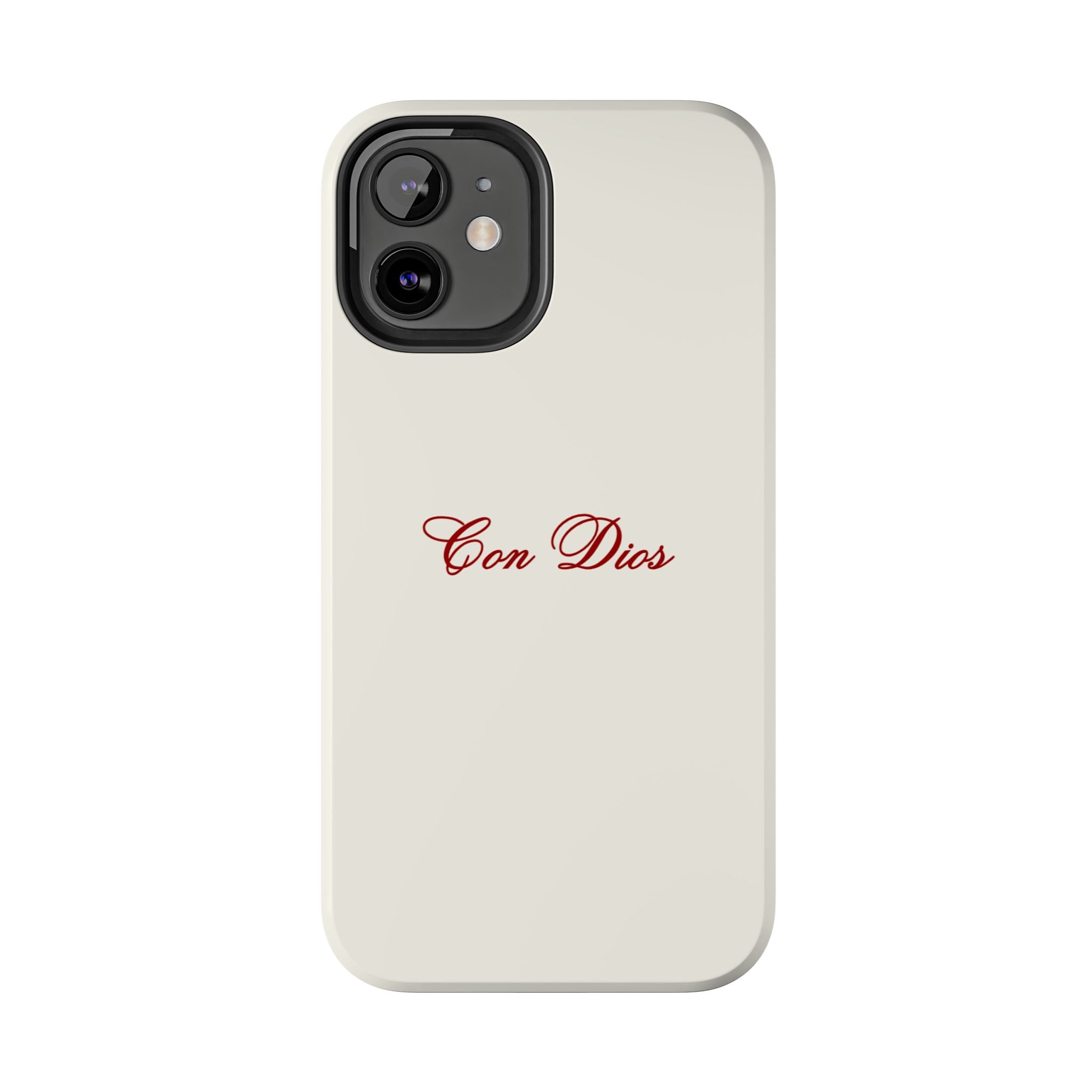 Con Dios in Creamy Red