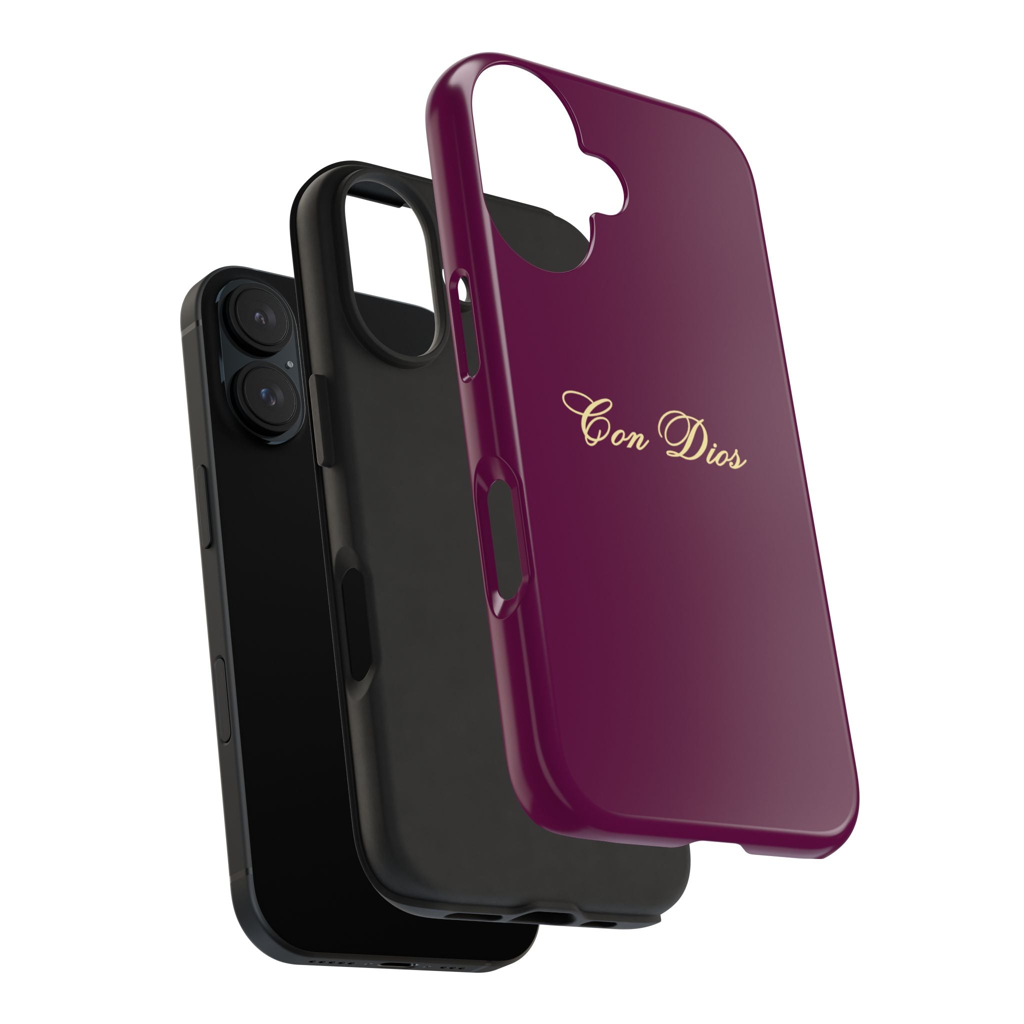 Con Dios in Plum