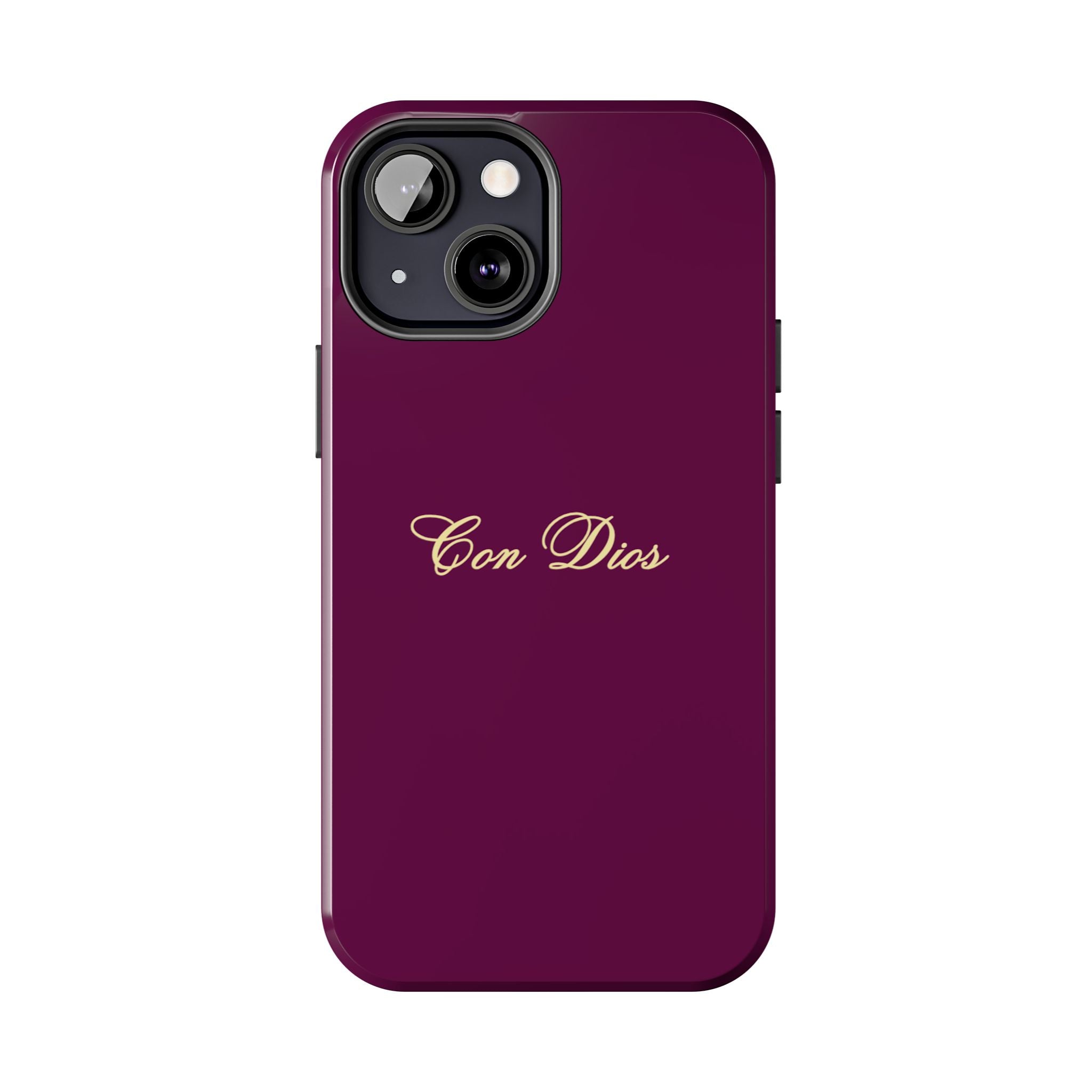 Con Dios in Plum