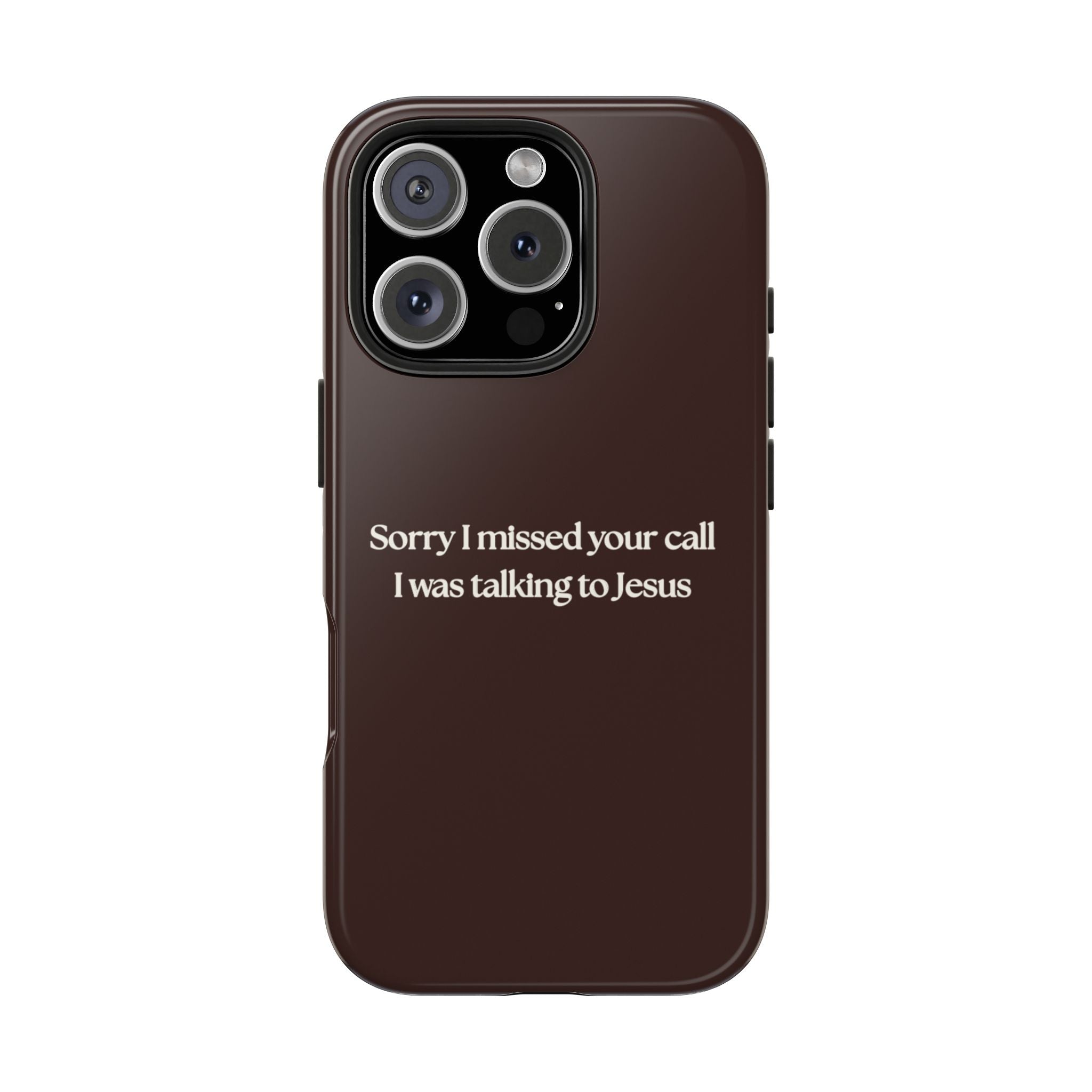 Talking to Jesus - Brown