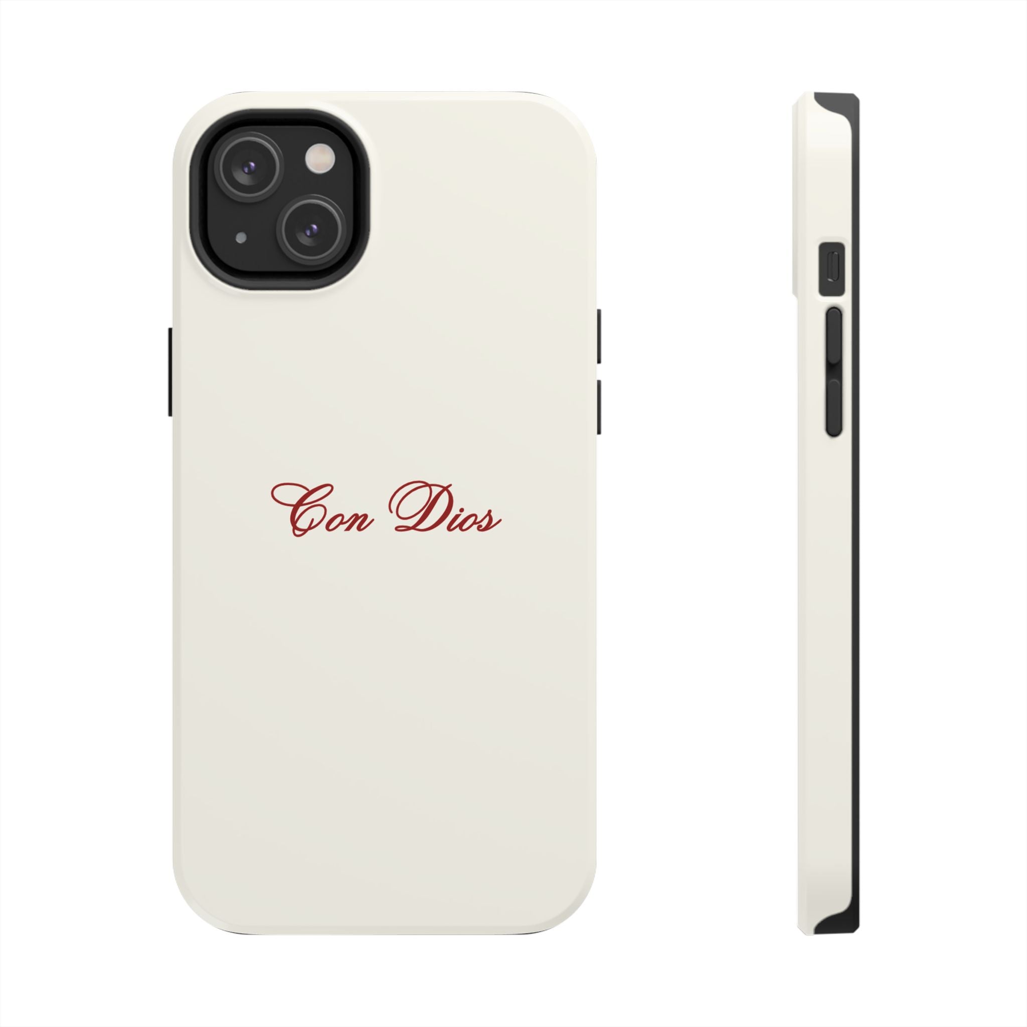 Con Dios in Creamy Red